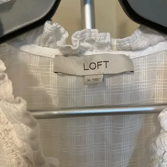 LOFT 100% Cotton Top Size XL - Picture 2 of 3